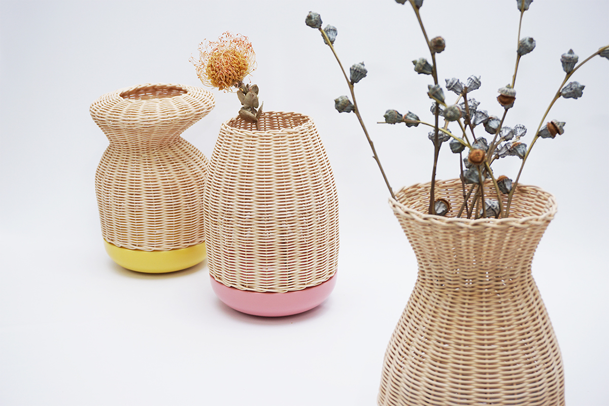 vase，handicraft，modeling，Wicker preparation，ceramics，