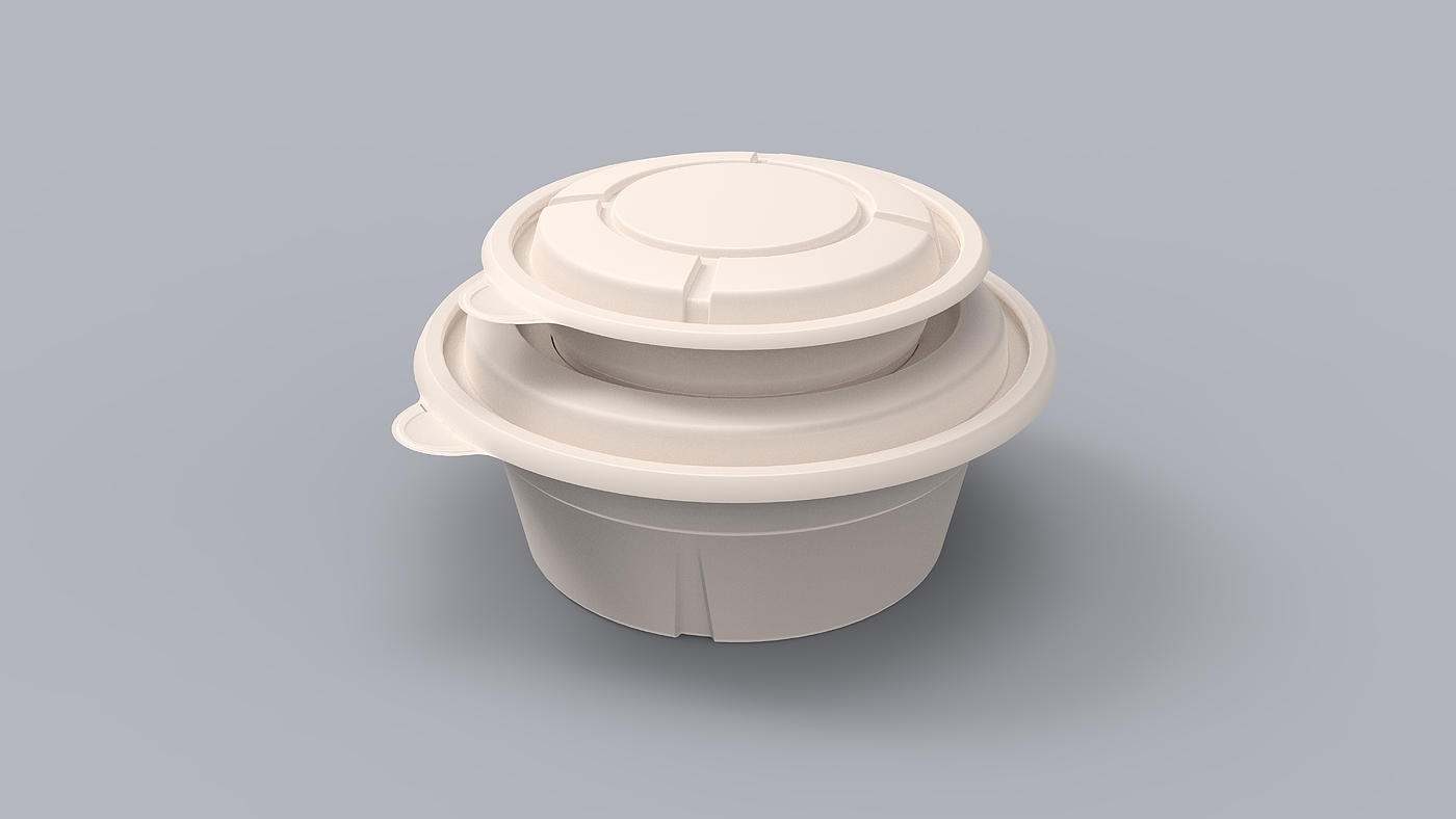 Takeout lunch box，