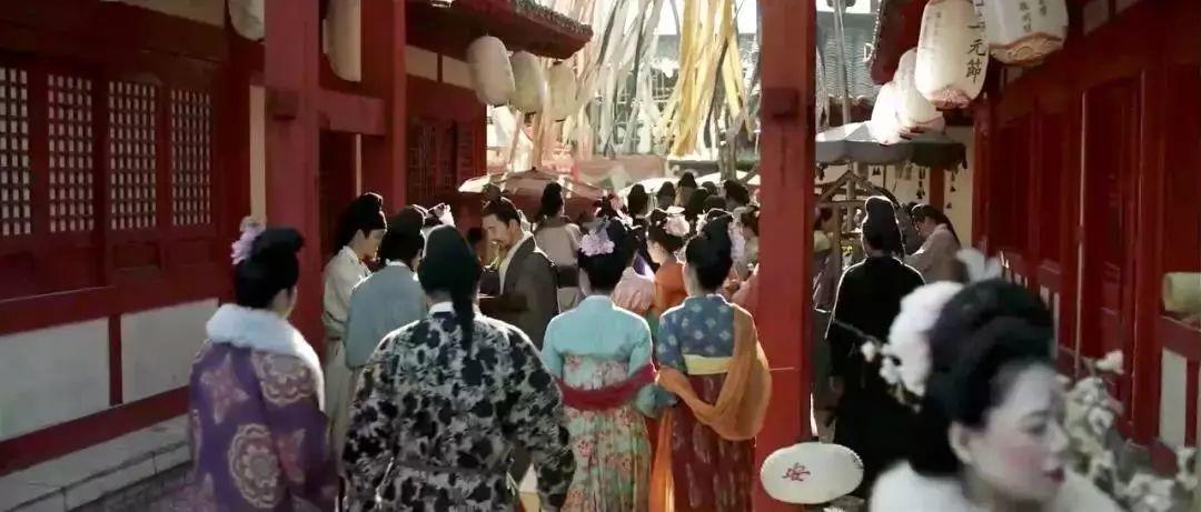 the tang dynasty，Eight grade official，Han Dynasty round neck Robe，Song Hui，Xu Hezi，