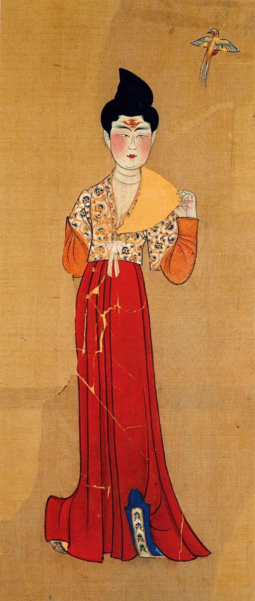 the tang dynasty，Eight grade official，Han Dynasty round neck Robe，Song Hui，Xu Hezi，