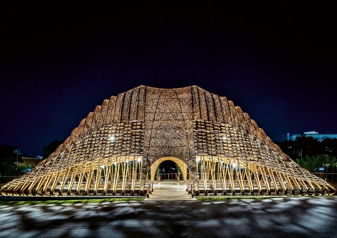 2019红点产品设计大奖，户外，竹亭，Bamboo Pavilion，