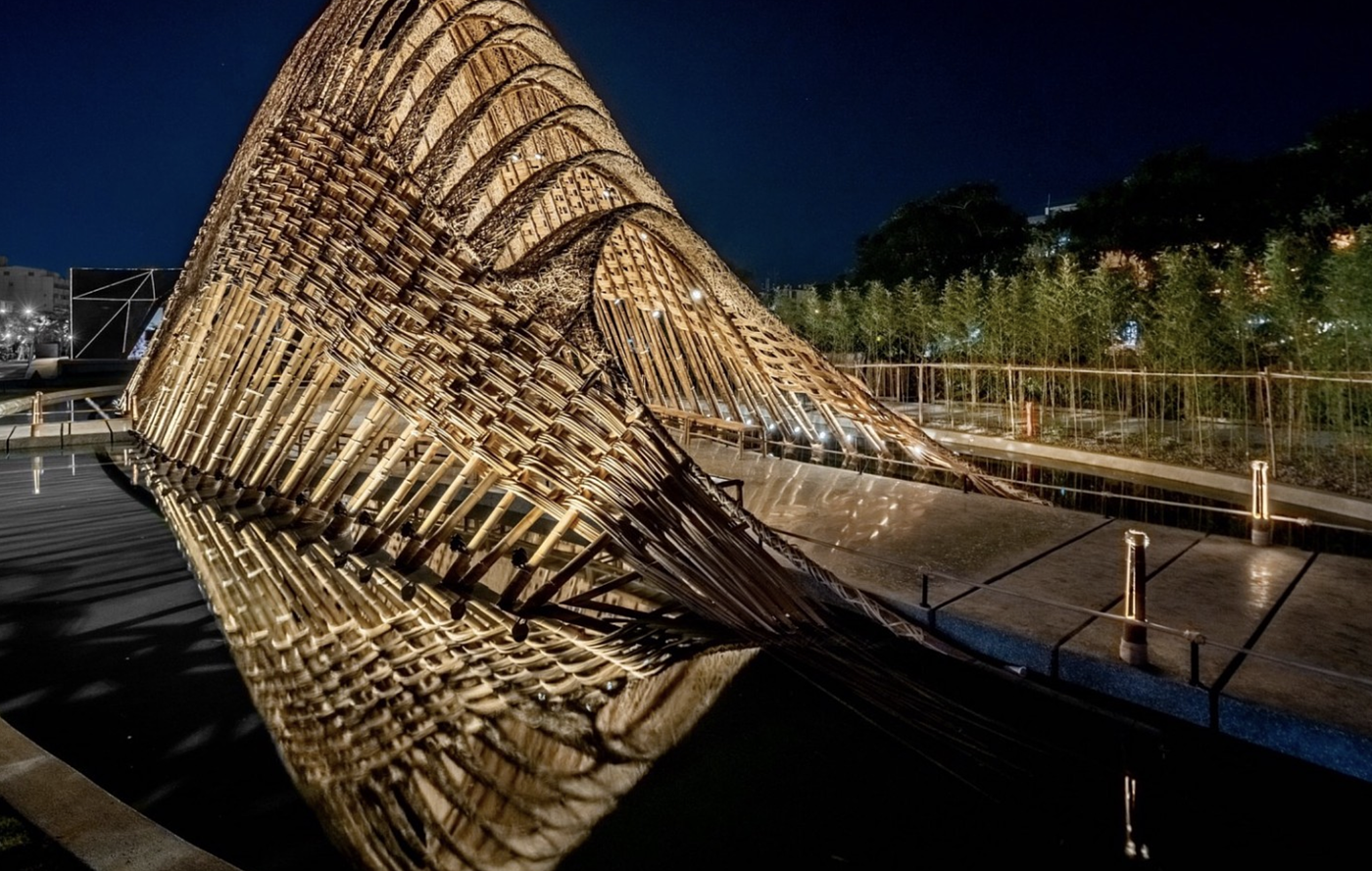 2019 red dot product design award，outdoors，Bamboo Pavilion，Bamboo Pavilion，