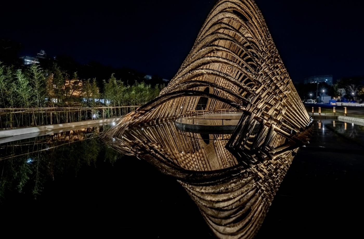 2019 red dot product design award，outdoors，Bamboo Pavilion，Bamboo Pavilion，