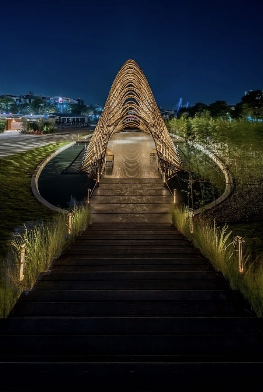 2019 red dot product design award，outdoors，Bamboo Pavilion，Bamboo Pavilion，