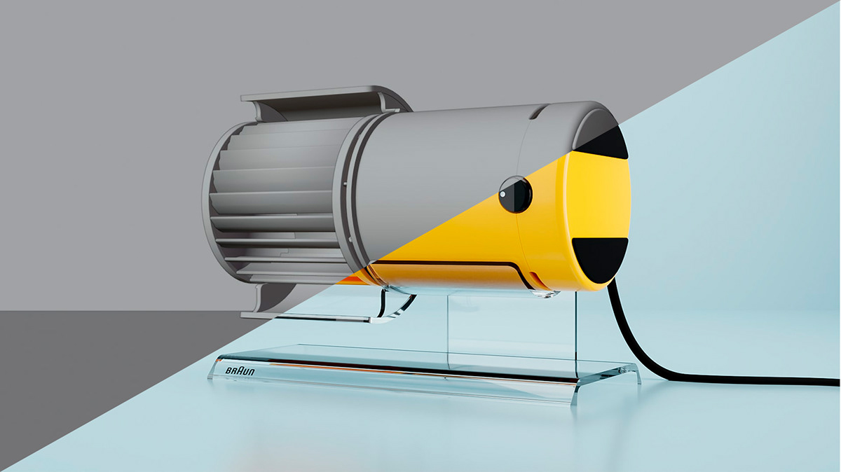 Digital analog，HL70 Desk Fan，3D modeling，