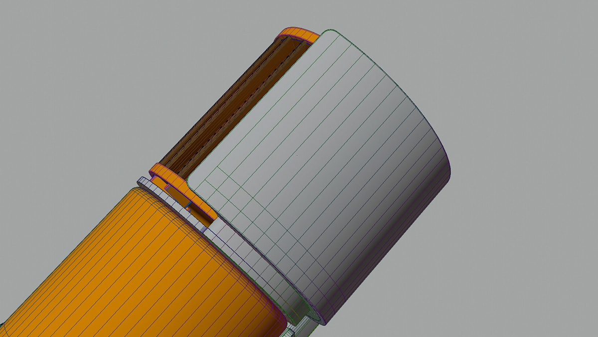 Digital analog，HL70 Desk Fan，3D modeling，