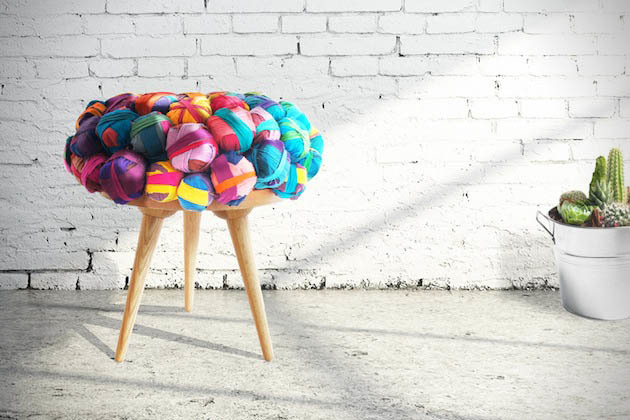 Home Furnishing，furniture，chair，fabric art，originality，Dazzle color，