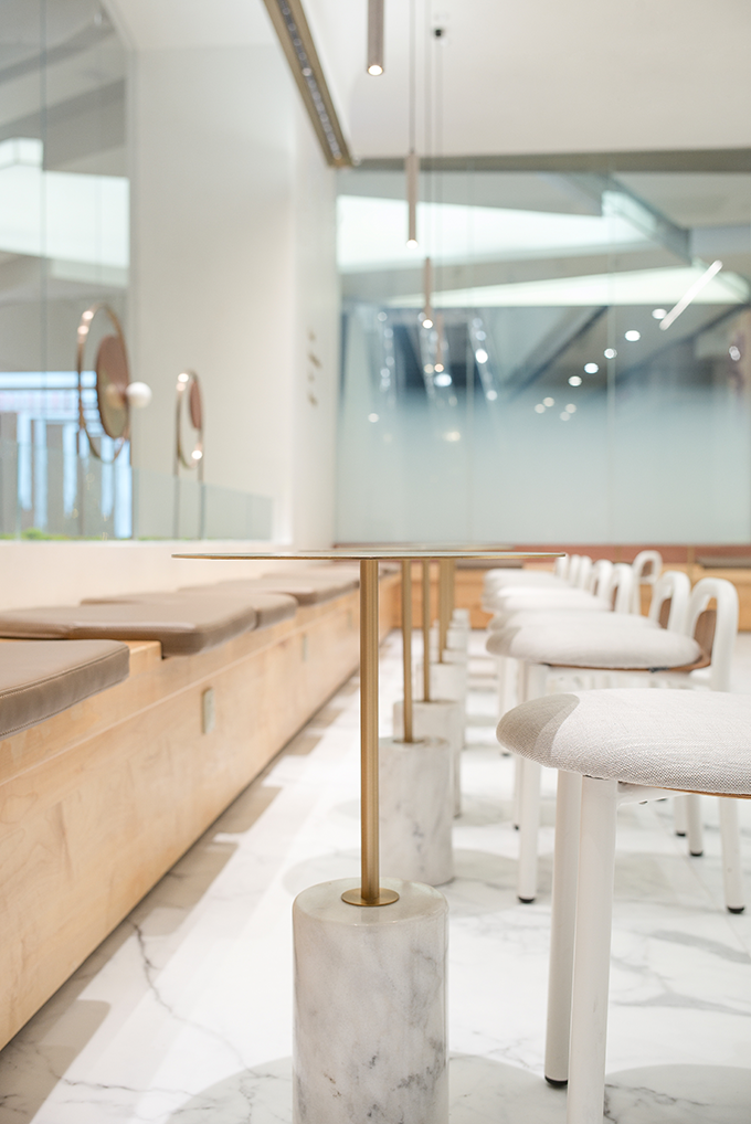 HEYTEA，Milk tea shop，Modern fashion，Bright and bright，Youth fashion，Bamboo，bionics，