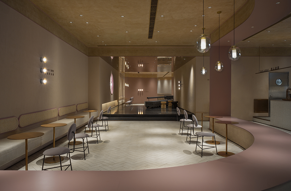 HEYTEA，Milk tea shop，Modern fashion，Bright and bright，Youth fashion，Bamboo，bionics，