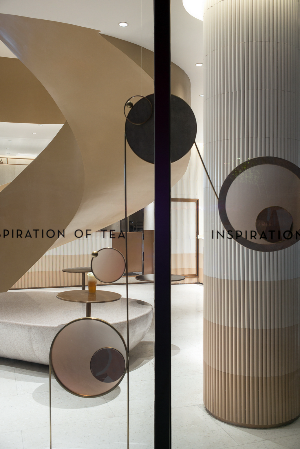 HEYTEA，Milk tea shop，Modern fashion，Bright and bright，Youth fashion，Bamboo，bionics，