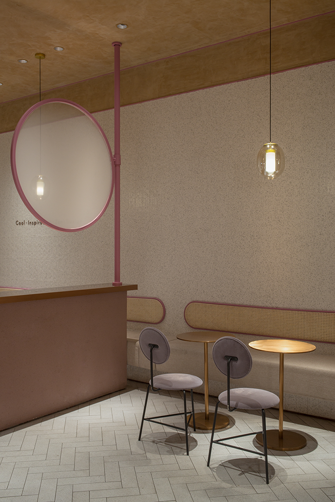 HEYTEA，Milk tea shop，Modern fashion，Bright and bright，Youth fashion，Bamboo，bionics，