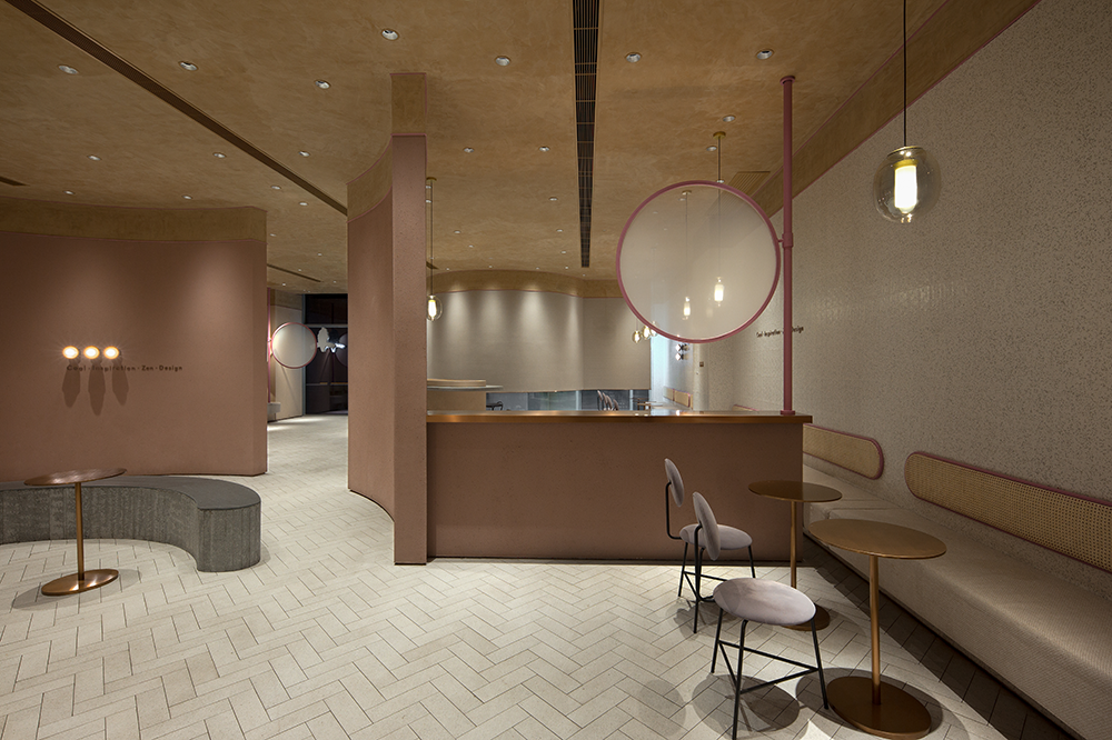 HEYTEA，Milk tea shop，Modern fashion，Bright and bright，Youth fashion，Bamboo，bionics，