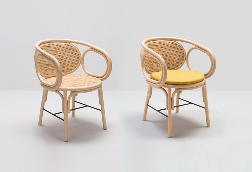 Rattan collection，cane chair，woodiness，