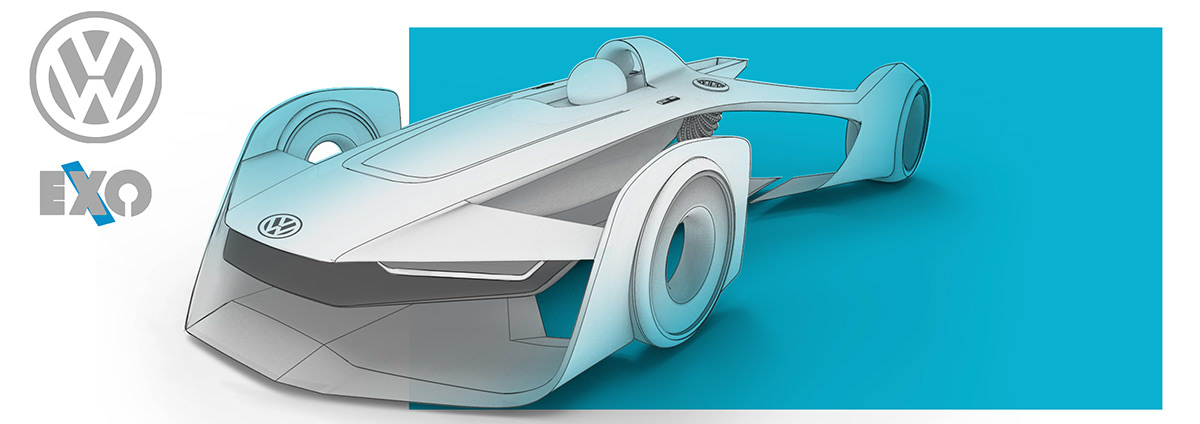 conceptual design，Automobile design，Volkswagen，