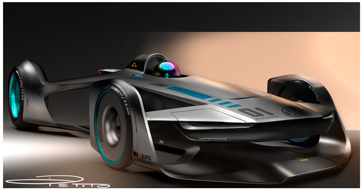 conceptual design，Automobile design，Volkswagen，