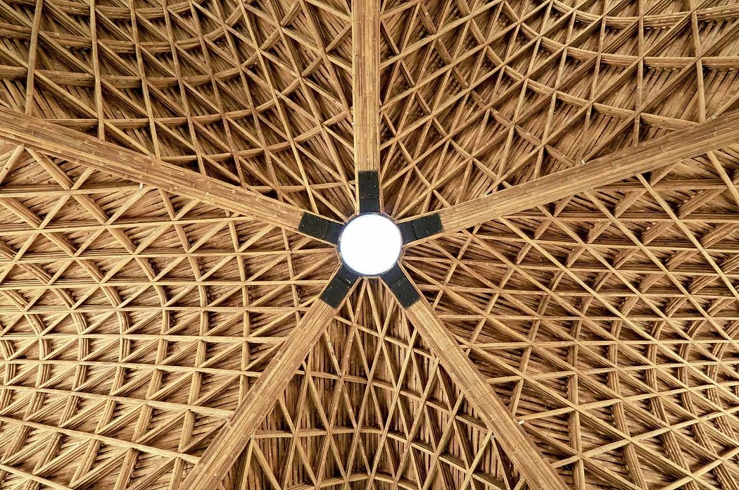 Bamboo，Sustainability，Architecture，temple，