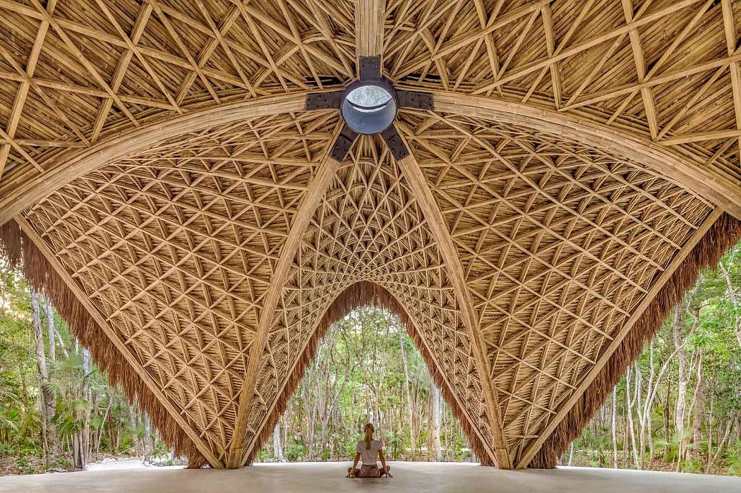Bamboo，Sustainability，Architecture，temple，