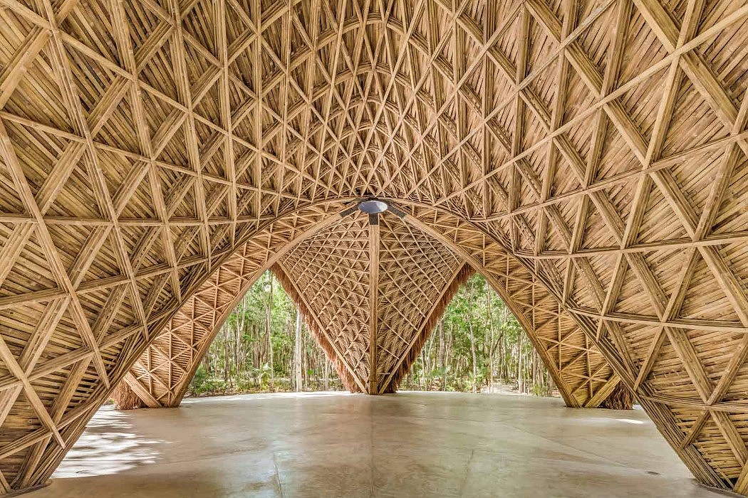 Bamboo，Sustainability，Architecture，temple，