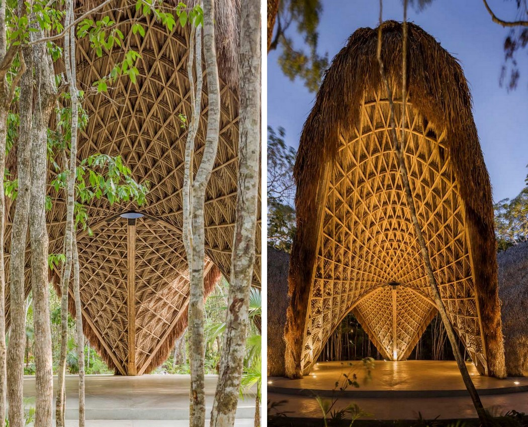 Bamboo，Sustainability，Architecture，temple，