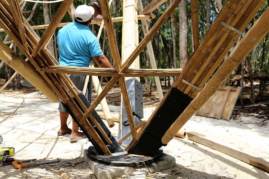 Bamboo，Sustainability，Architecture，temple，