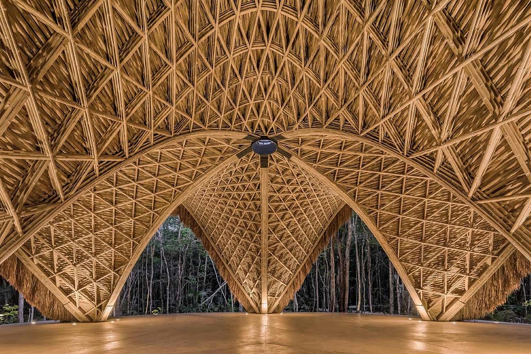 Bamboo，Sustainability，Architecture，temple，