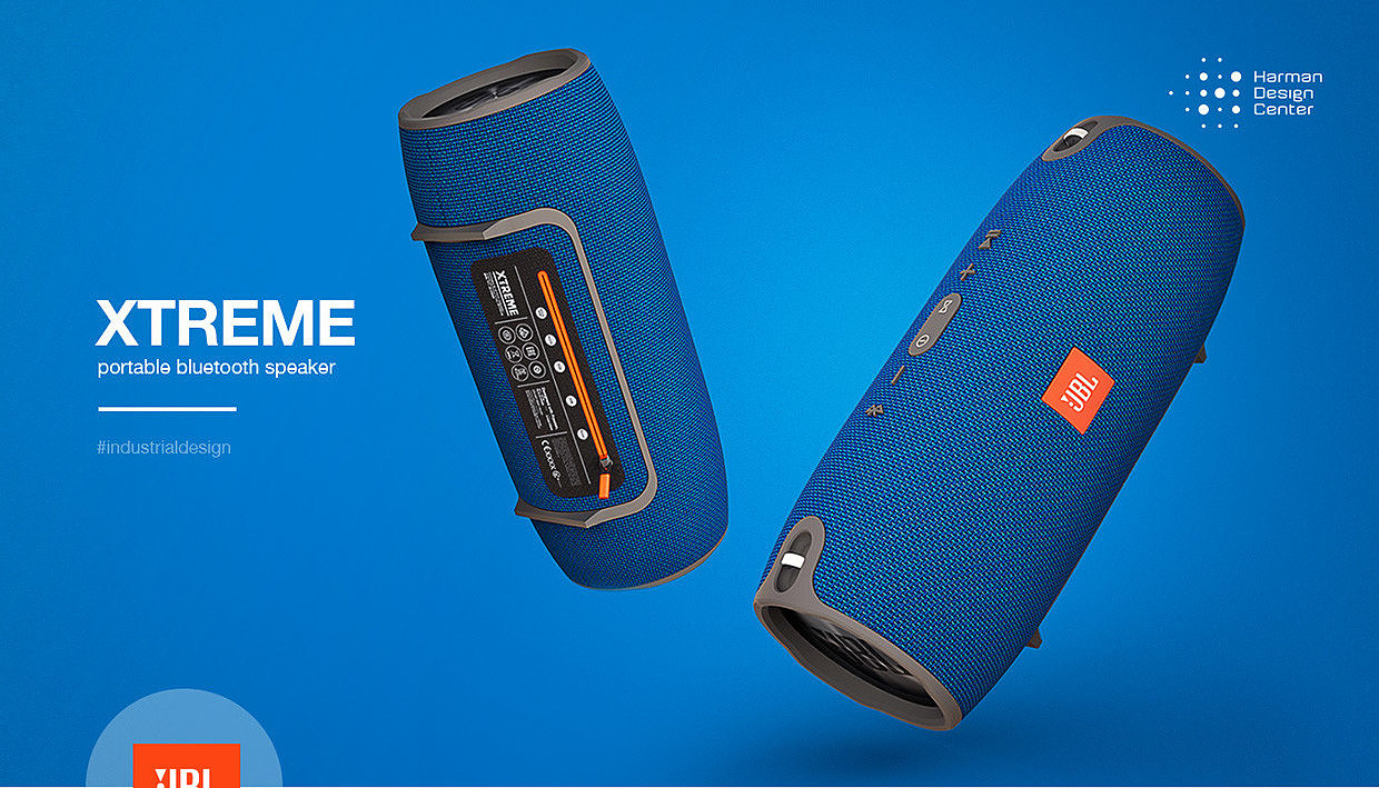 Bluetooth Speaker ，product design，red dot，industrial design，Portable，