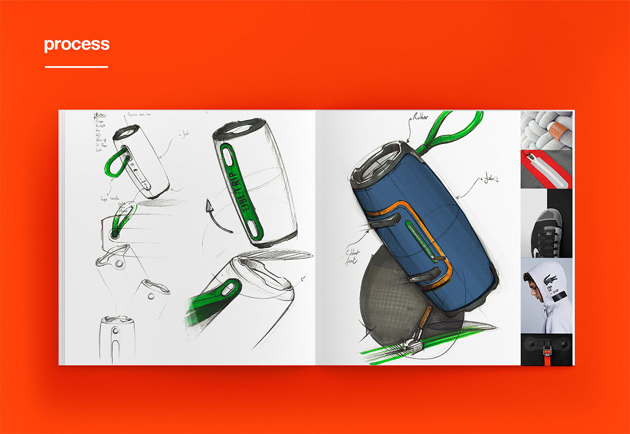 Bluetooth Speaker ，product design，red dot，industrial design，Portable，