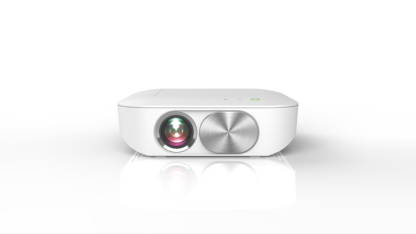 Upper house of gold.，industrial design，Multi-Media，LTE mobile projector，