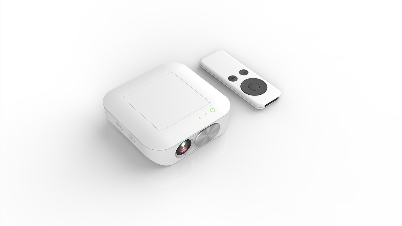 Upper house of gold.，industrial design，Multi-Media，LTE mobile projector，