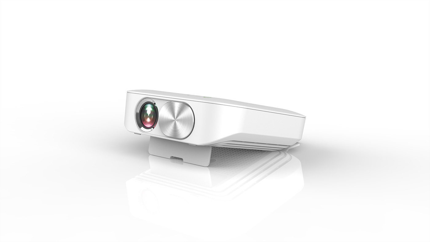 Upper house of gold.，industrial design，Multi-Media，LTE mobile projector，