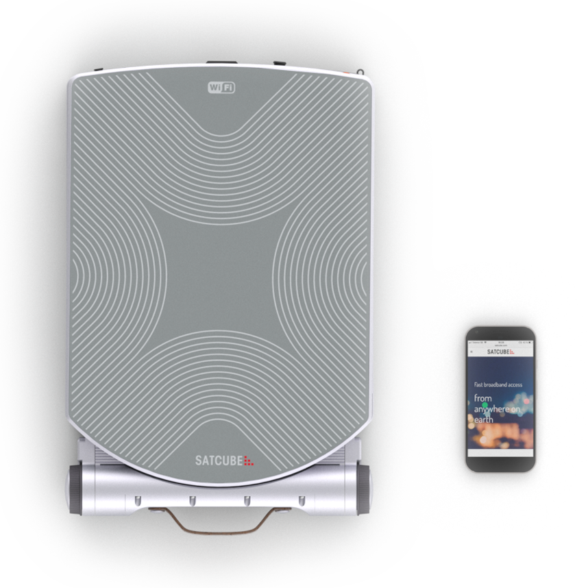 2019 red dot product design award，Satellite communication terminal，My Satcube，Digital，
