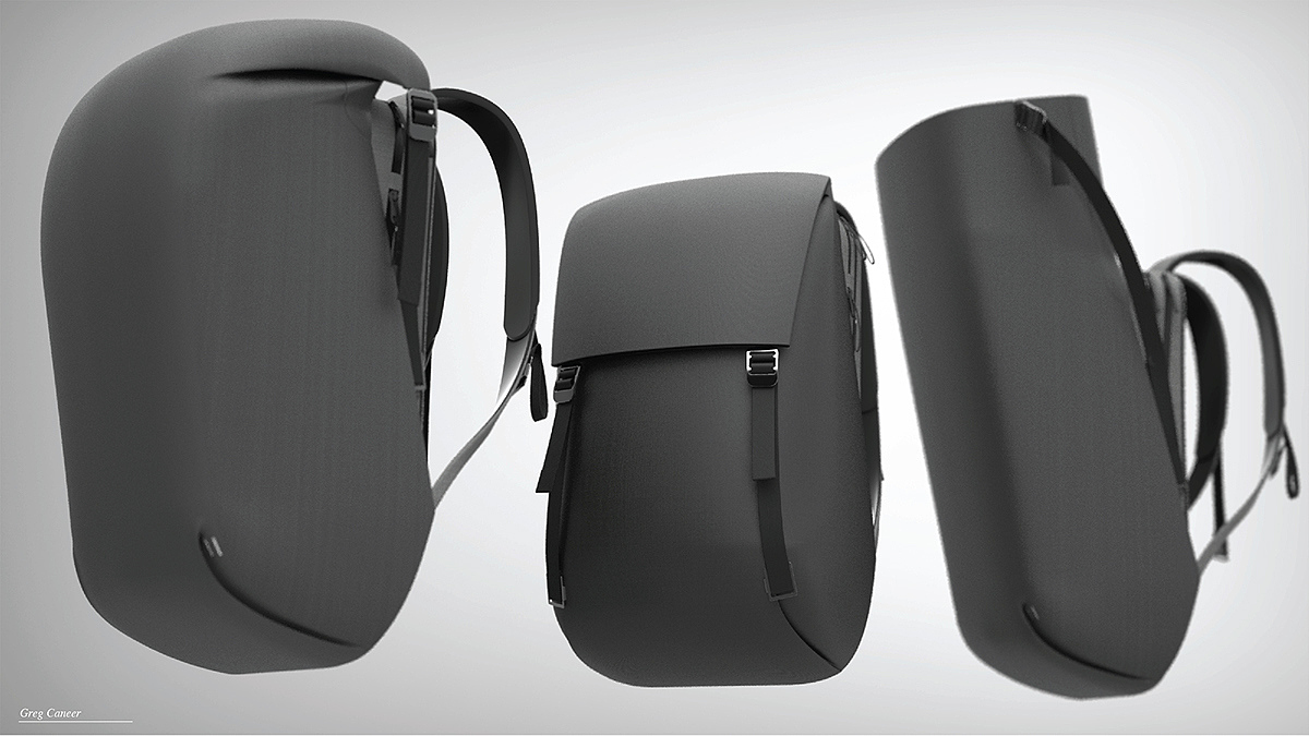 knapsack，industrial design，product design，originality，outdoors，