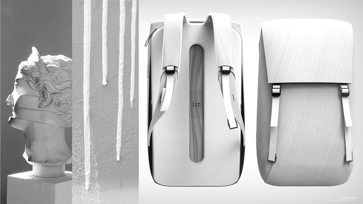 knapsack，industrial design，product design，originality，outdoors，