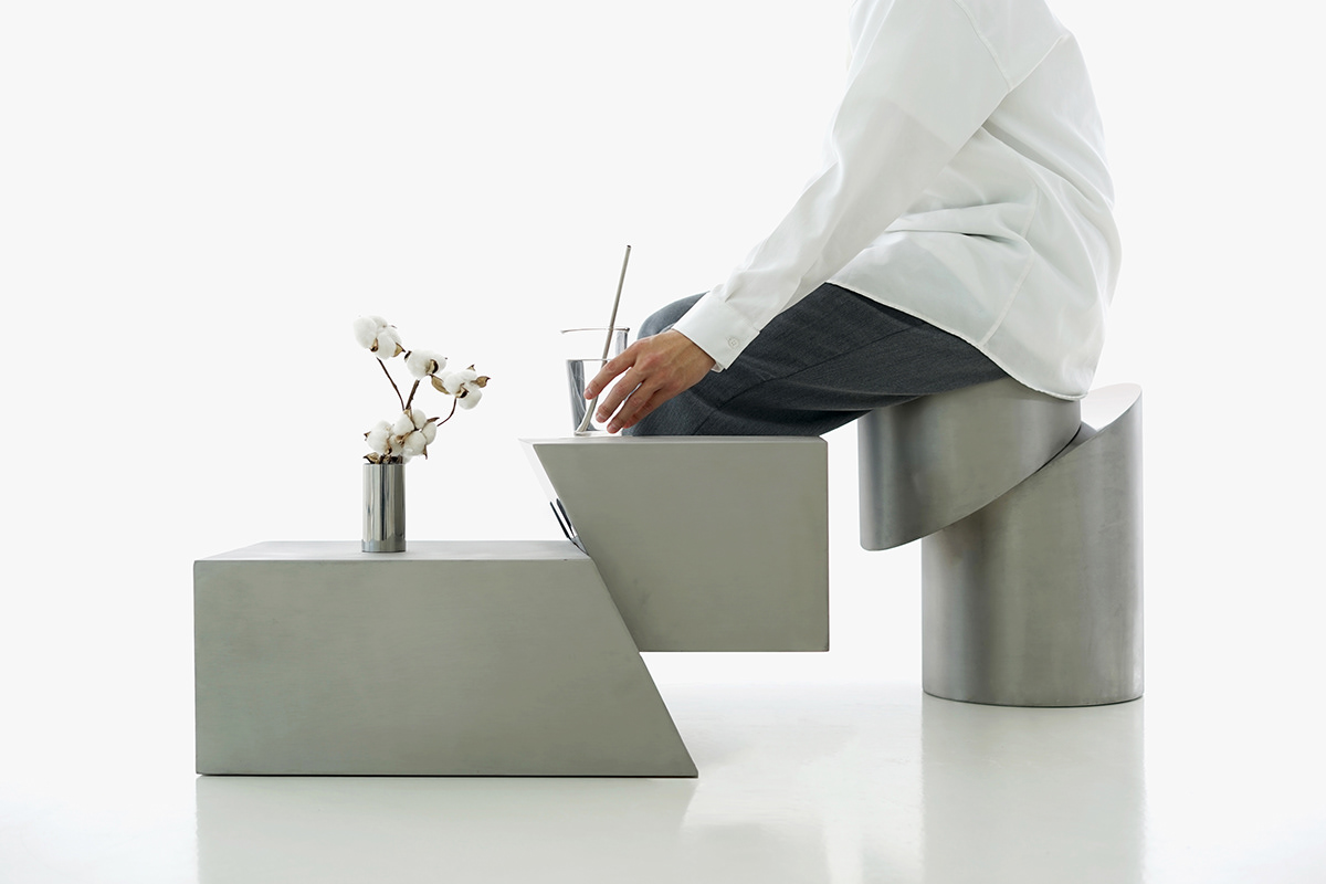 Metal，Sculpture design，Slice Series，