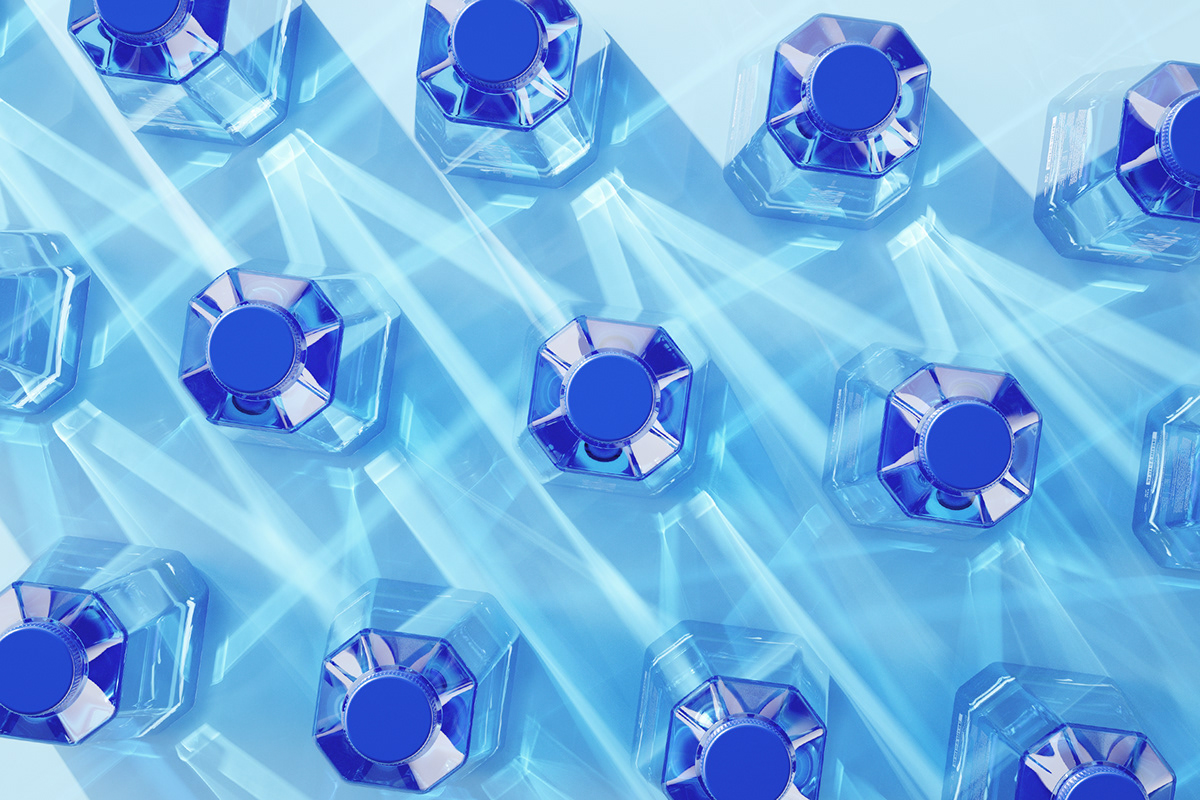 packing design，mineral water，Sputnik water，