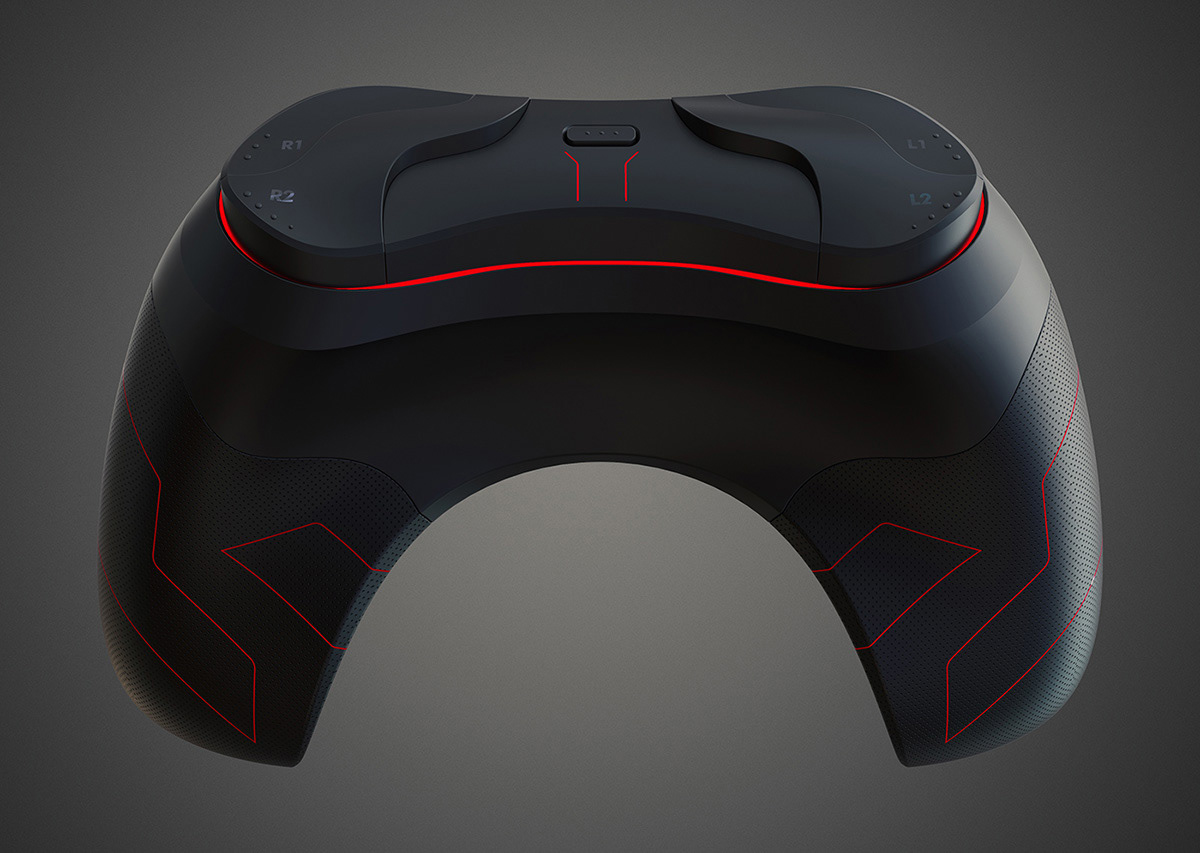 black，Game handle，Gamepad FX，