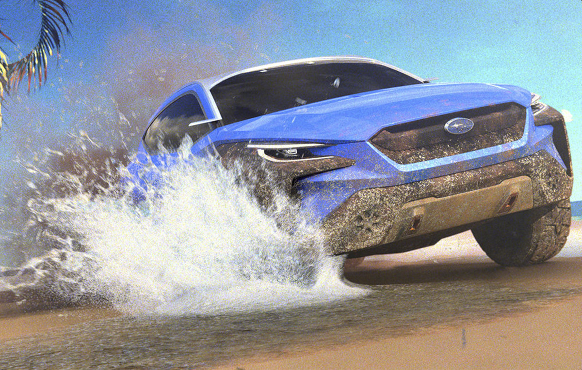 Geneva，Auto Show，SUBARU，vehicle，vehicle，Hand drawn，