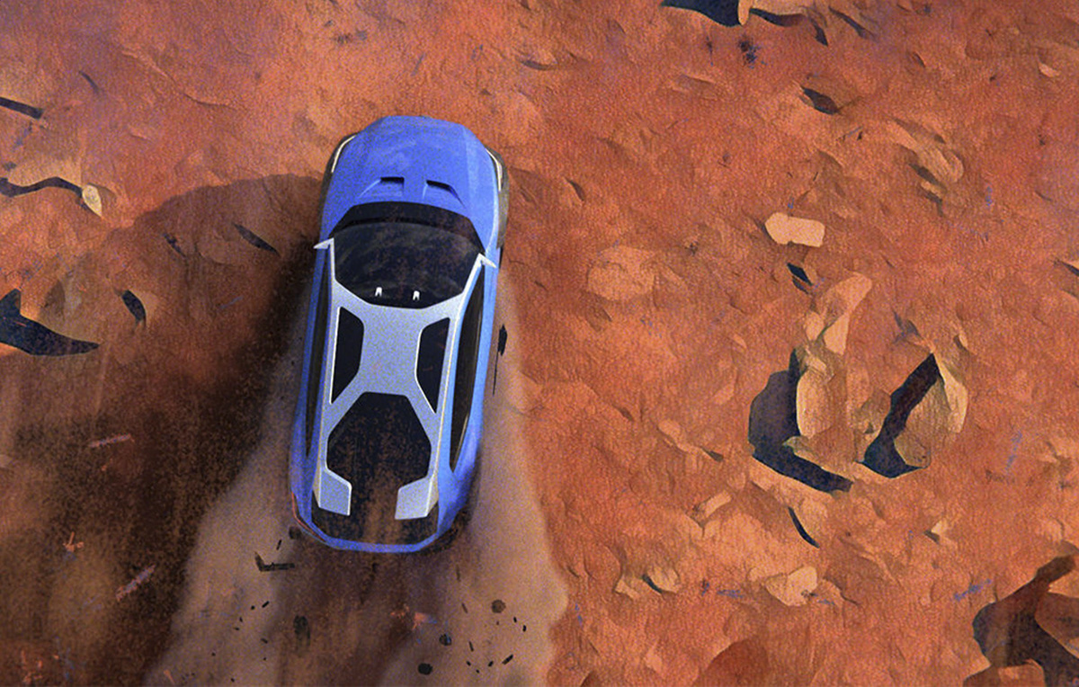 Geneva，Auto Show，SUBARU，vehicle，vehicle，Hand drawn，