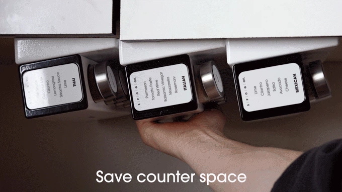 white，Seasoning box，Caddie Captain，