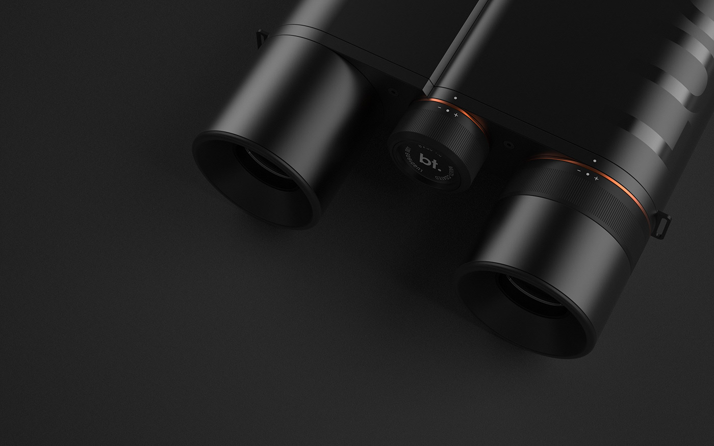 Black simplicity，accurate，product design，telescope，