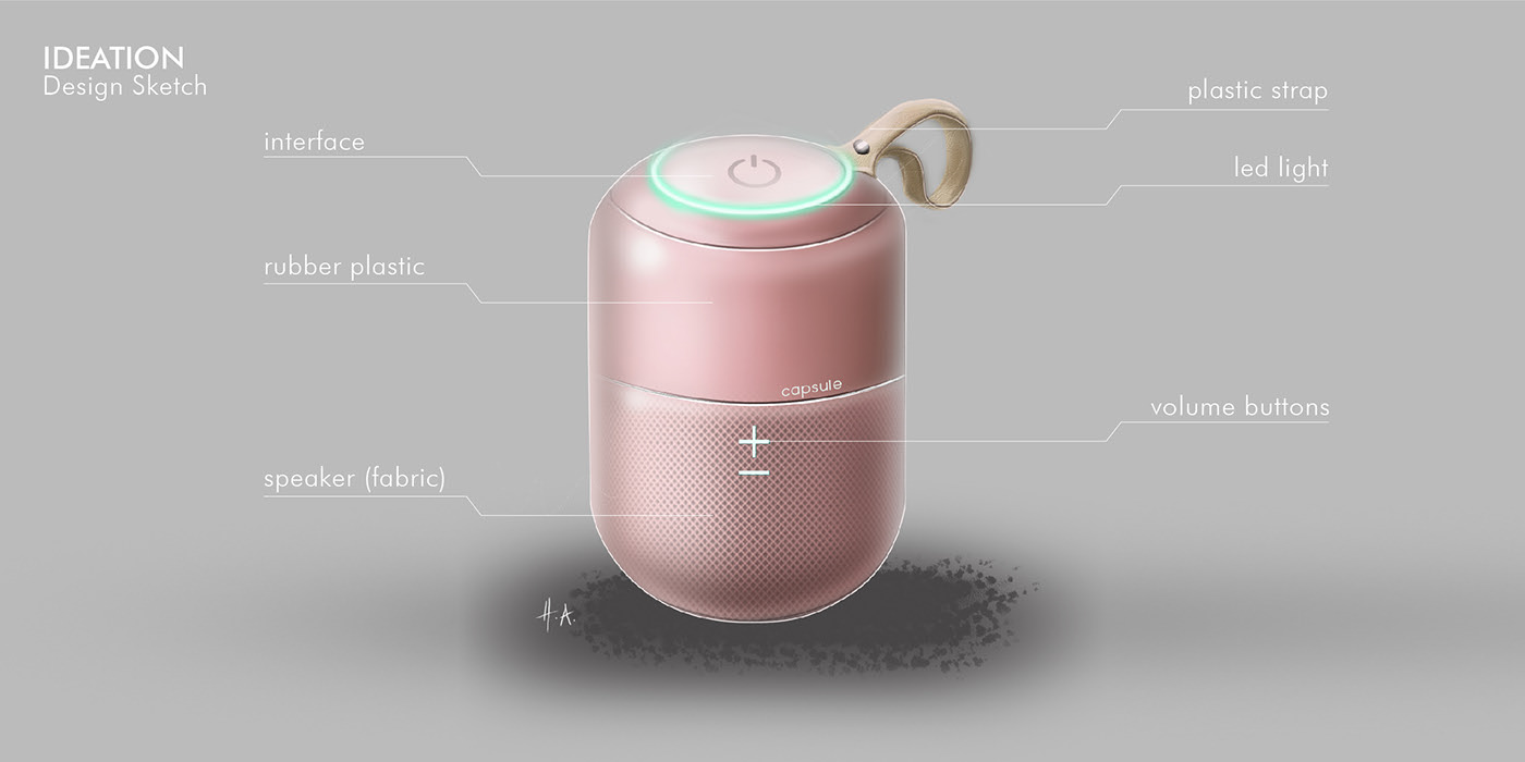 loudspeaker box，Clock，product design，Bluetooth，Digital，