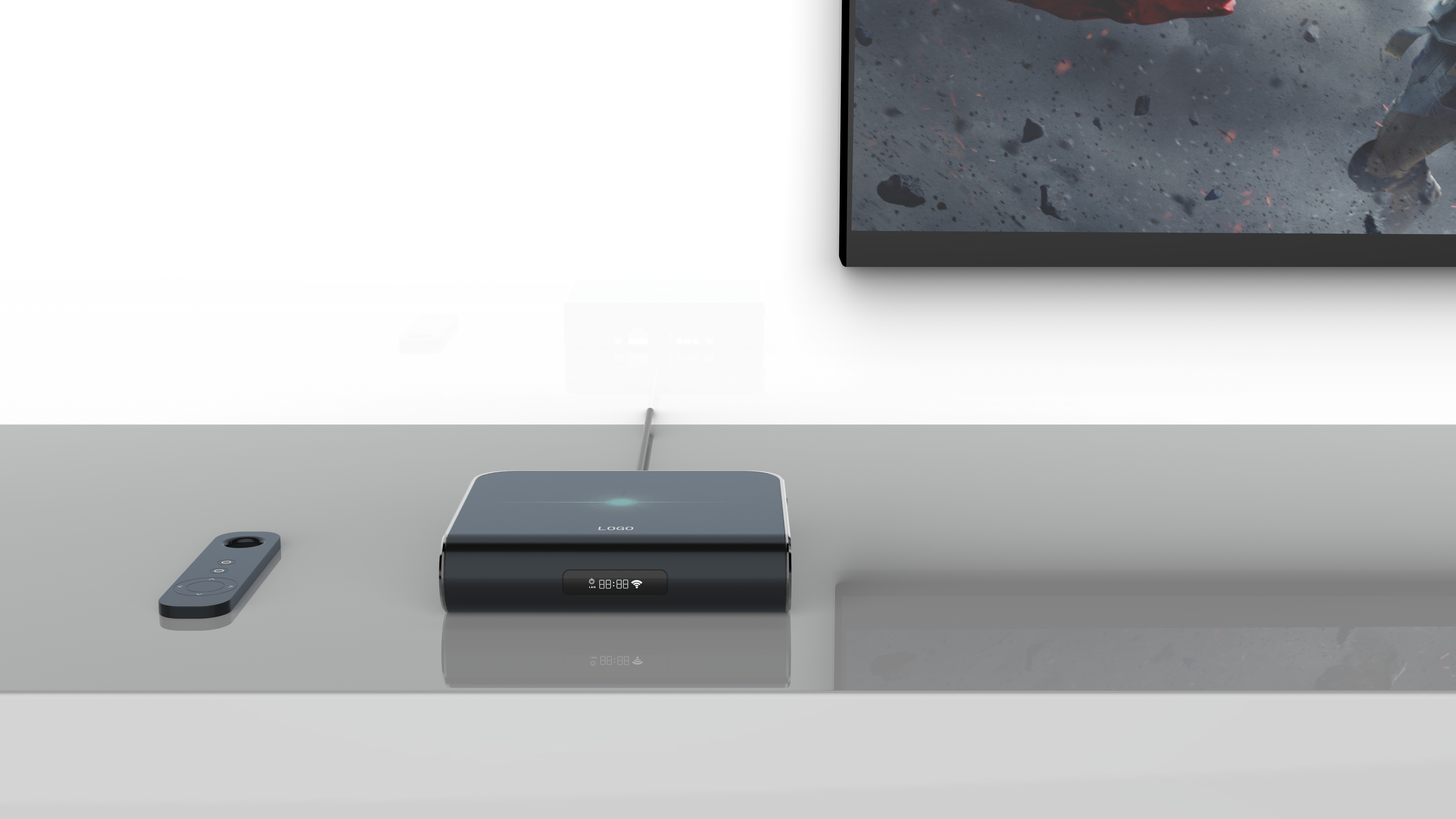 Set top box，Simplicity, generosity and technology，