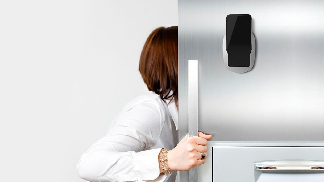 Mobile phone rack，Receive，Wall paste，