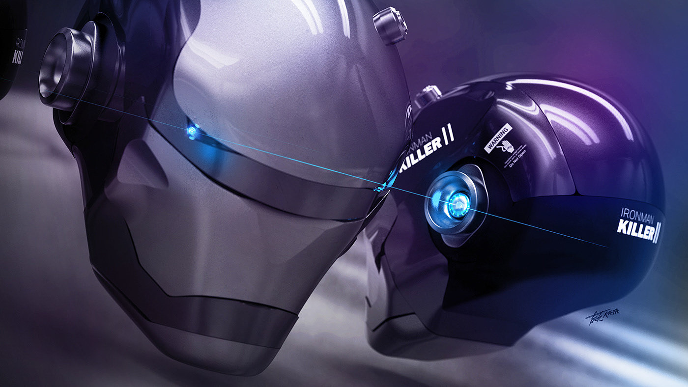 KILLER，3D model，Ironman，