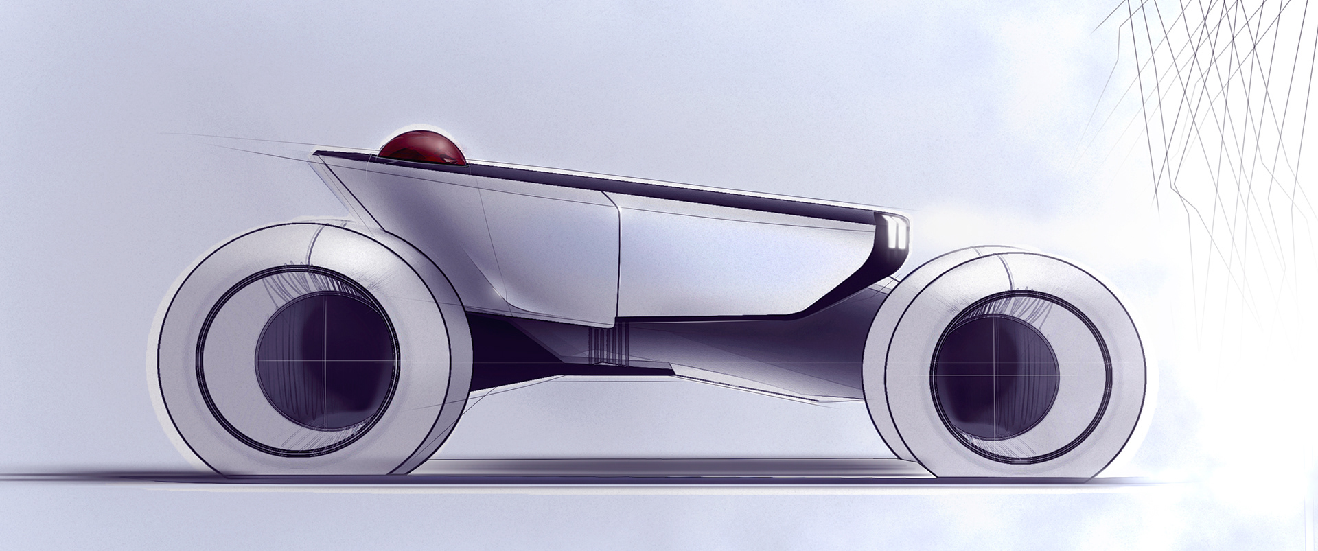 design sketch，automobile，TONI SAMSONI，