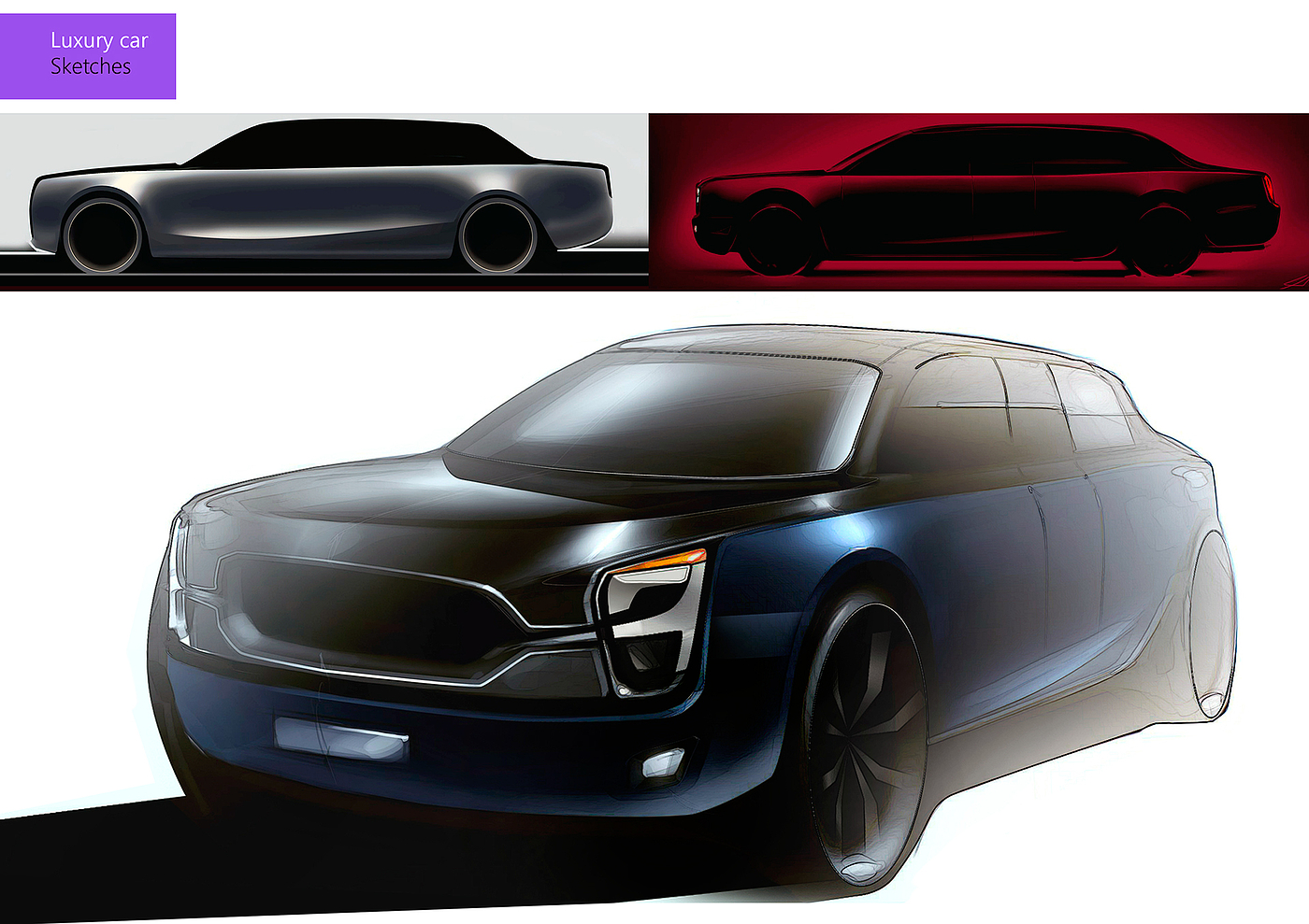 design sketch，automobile，TONI SAMSONI，