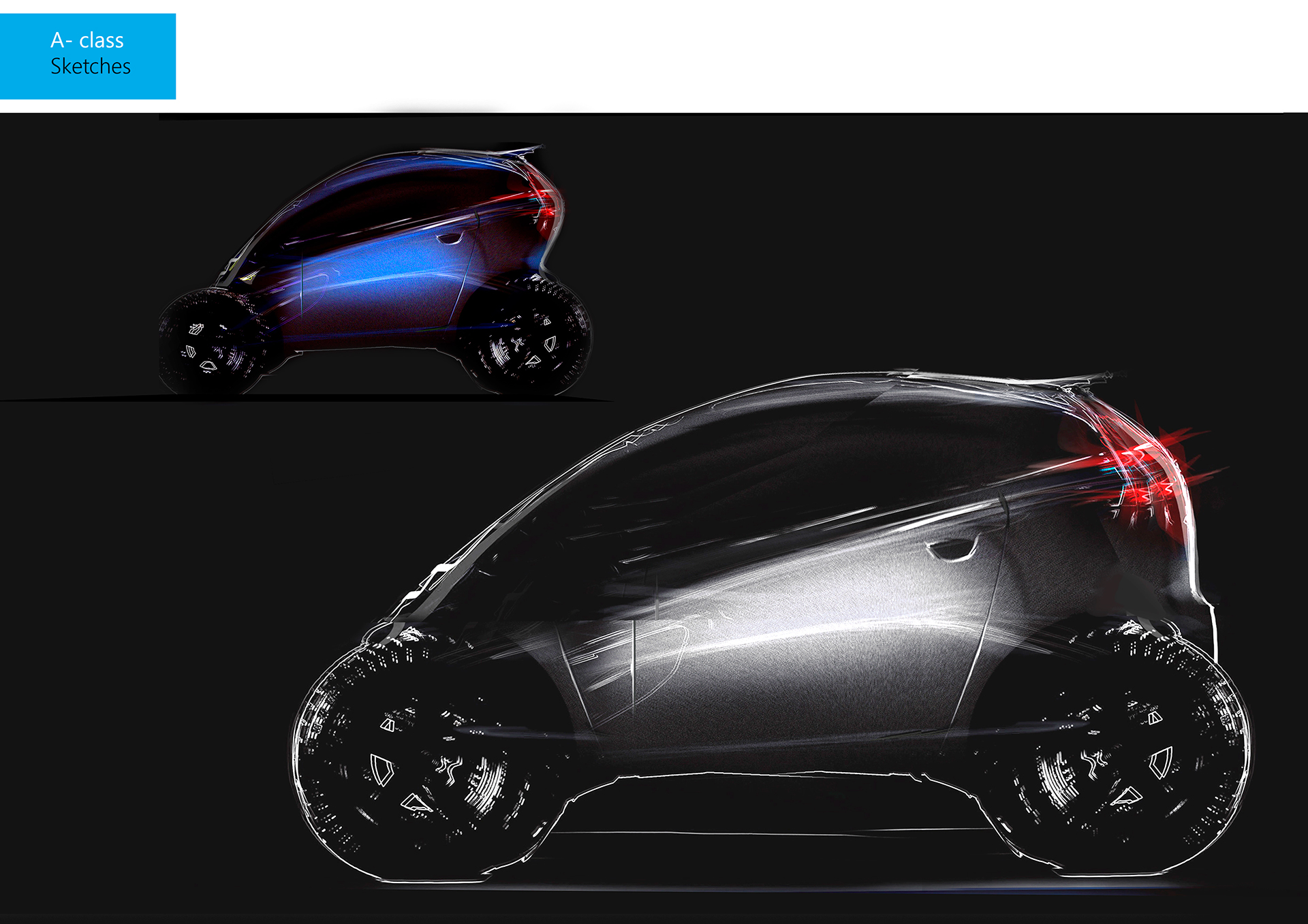 design sketch，automobile，TONI SAMSONI，