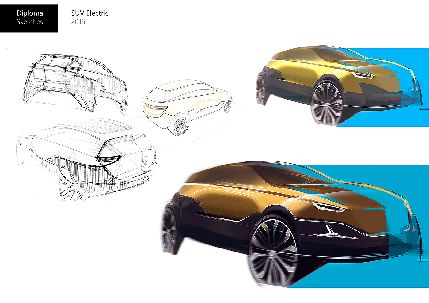 design sketch，automobile，TONI SAMSONI，