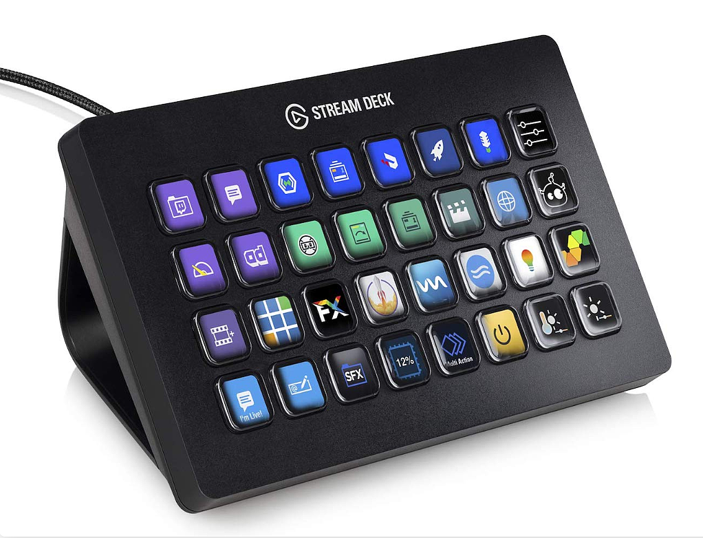 实时，控制器，Elgato Stream Deck X，