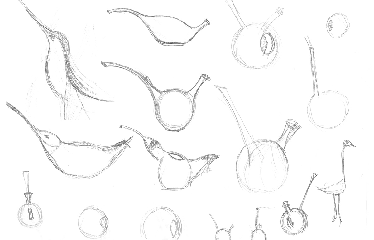 hummingbirds，kettle，pot ，Long mouth kettle，